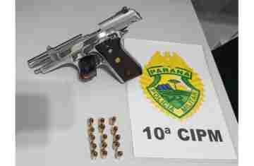 Rio Bonito do Iguaçu – Homem é preso por posse de arma de fogo 